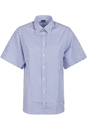 FAY Short Sleeve Shirt Blue