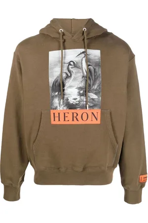 Heron Preston Heron Bw Logo Hoodie