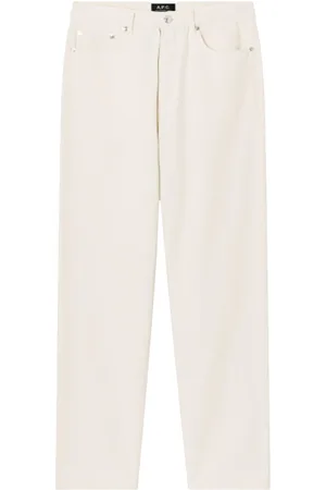 A.P.C. Jean en denim blanc casse