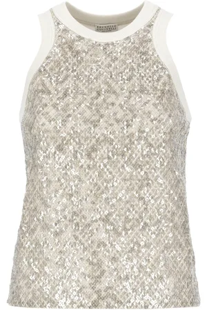 Brunello Cucinelli Top Beige