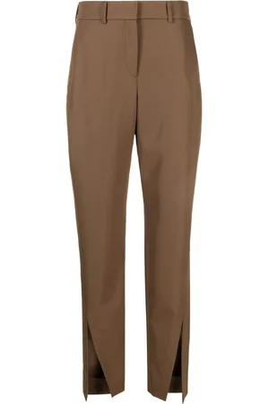 Balmain Trousers Maroon