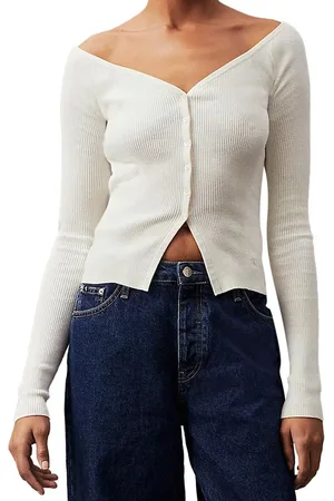 Calvin Klein Sweaters White