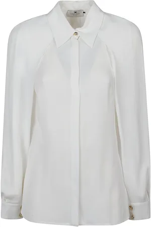 Elisabetta Franchi Long Sleeve Shirt White