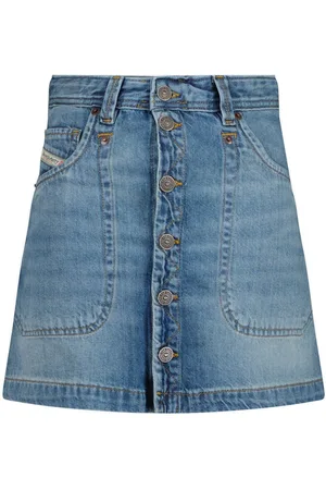 Diesel Kinder Meisjes Rokje In Jeans