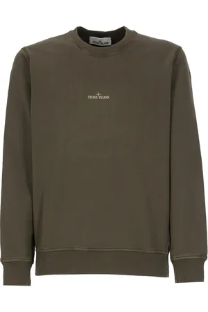 Stone Island Sweaters Green