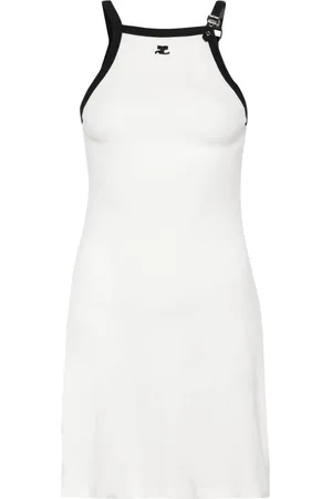 Courrèges Abito Buckl Contrast