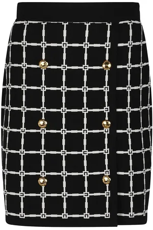 Elisabetta Franchi Mini Skirt Black