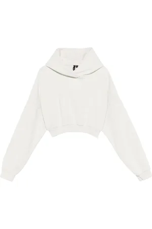 Entire Studios Cropped Heavy Hood Rice