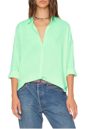 XiRENA Beau Blouses Lichtgroen X5ctp111
