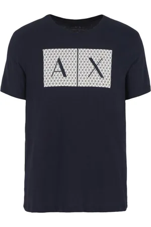 Armani Exchange T-Shirts And Polos Blue