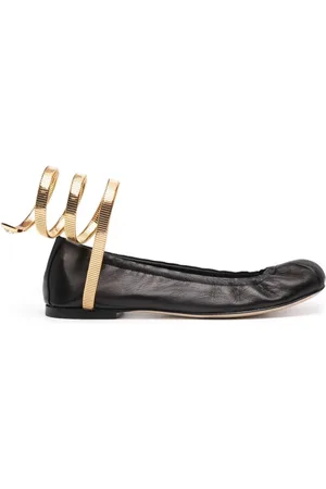 RENE CAOVILLA Flat Shoes Black
