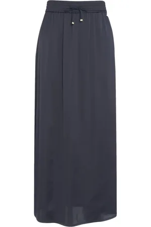 HERNO Satin maxi skirt
