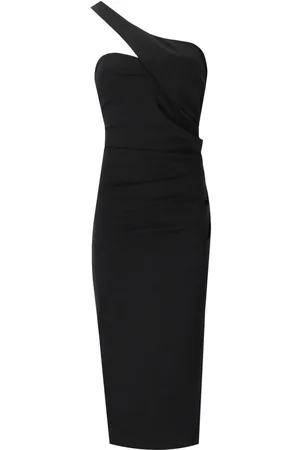Essentiel Antwerp Ensue Black Midi Dress Black