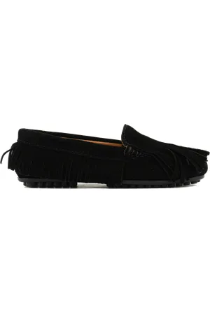 Toral Otoe Moccasine Franges Black