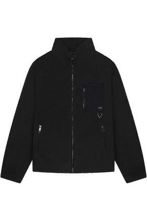 Quotrell Montagne Zip Jacket | Black/black