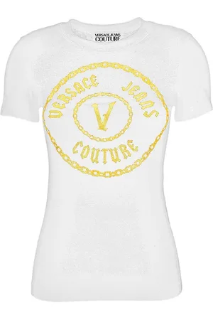 VERSACE T-shirts and Polos White