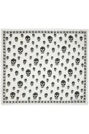 Alexander McQueen Scarfs White