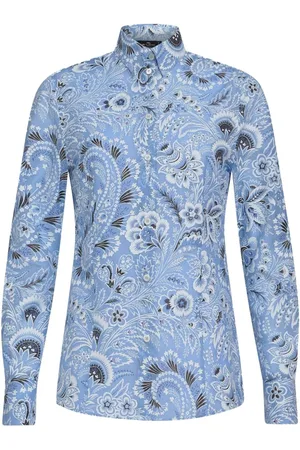 Etro Shirts Clear Blue