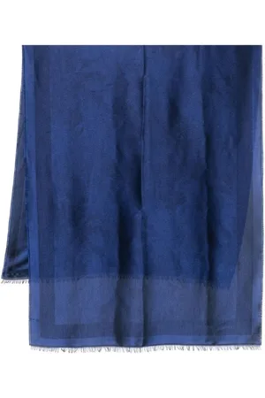 Emporio Armani Scarfs Blue