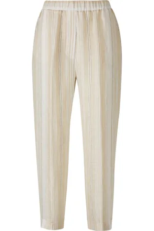 PESERICO SIGN Striped Linen Pants