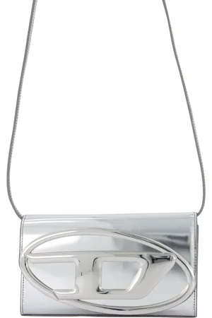 Diesel Dames Wallet Strap Zilver