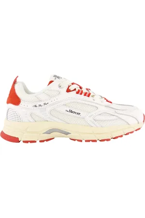 Mercer Amsterdam Dames The Re-Run Vintage Wit/Rood