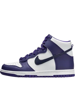 Nike Dunk High Electro Purple Midnight Navy (GS)