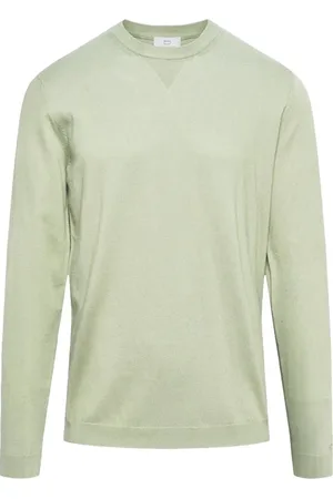 Woolrich Logo Crewneck Sage Green