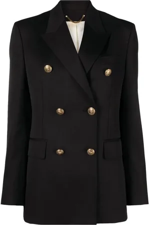 Golden Goose Golden ws double breasted blazer black