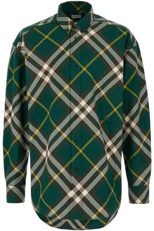 Burberry Embroidered cotton shirt