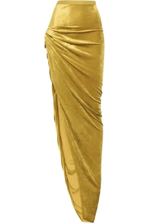 Rick Owens Twist Edfu Skirt Acid