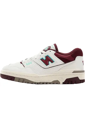 New Balance 550 White Burgundy Blue