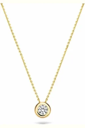 Blush 3052YZI Ketting 14 krt geelgoud met zirkonia