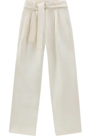 Woolrich Trousers White