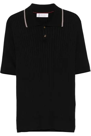 Brunello Cucinelli T-shirts and Polos Black
