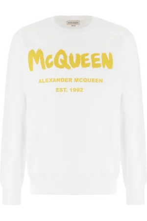 Alexander McQueen White cotton sweatshirt