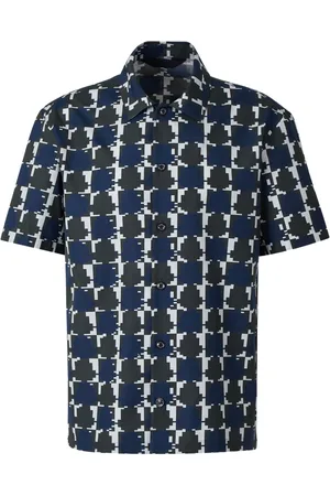 Moncler Geometric Motif Shirt