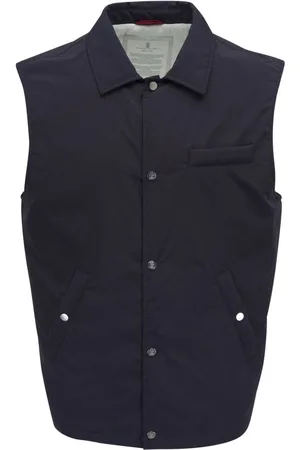 Brunello Cucinelli Coats Blue