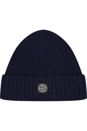 Stone Island Stone Island Kinder Jongens Muts Navy