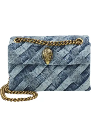 Kurt Geiger Kurt Geiger Dames Tas Blauw 8885588669/88 MINI KENSINGTON