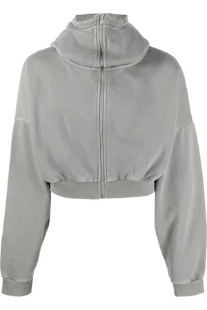 Entire Studios Cropped Full Zip Rhino