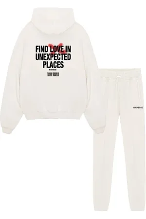 Richesse Unexpected Hoodie Creme Tracksuit
