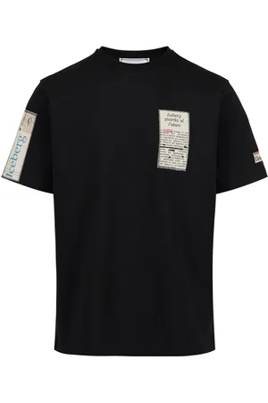 Iceberg Regular fit black cotton jersey t-shirt