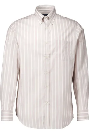 Paul & Shark Lange Mouw Overhemden Beige 25413078r