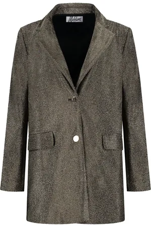 Malelions Women Sparkling Oversized Blazer