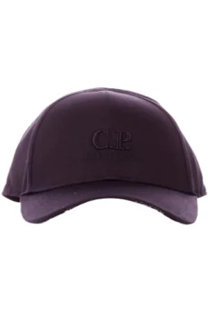 C.P. Company Hats Black