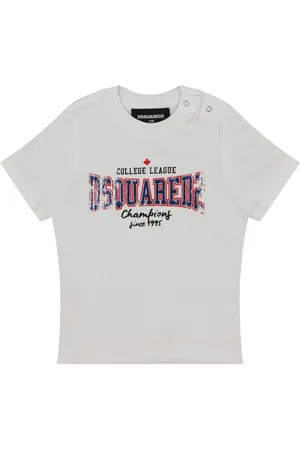 Dsquared2 Baby Unisex T-Shirt In Wit