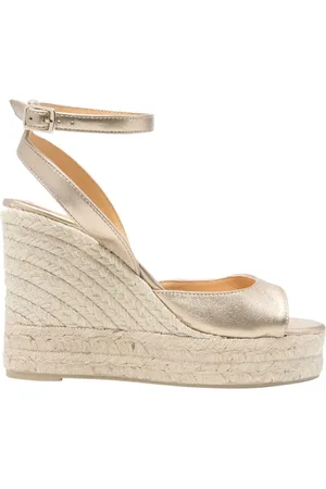 Castaner Flat Shoes Golden