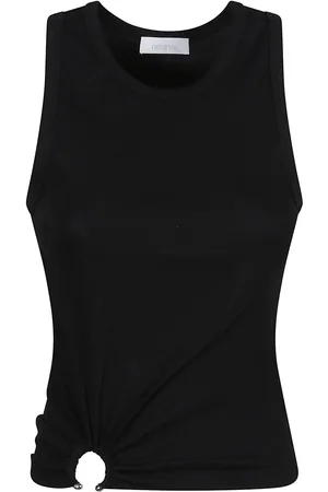 Paco rabanne Sleeveless Tank Top Black