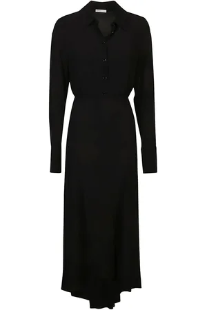 Patrizia Pepe Long Sleeve Dress Black